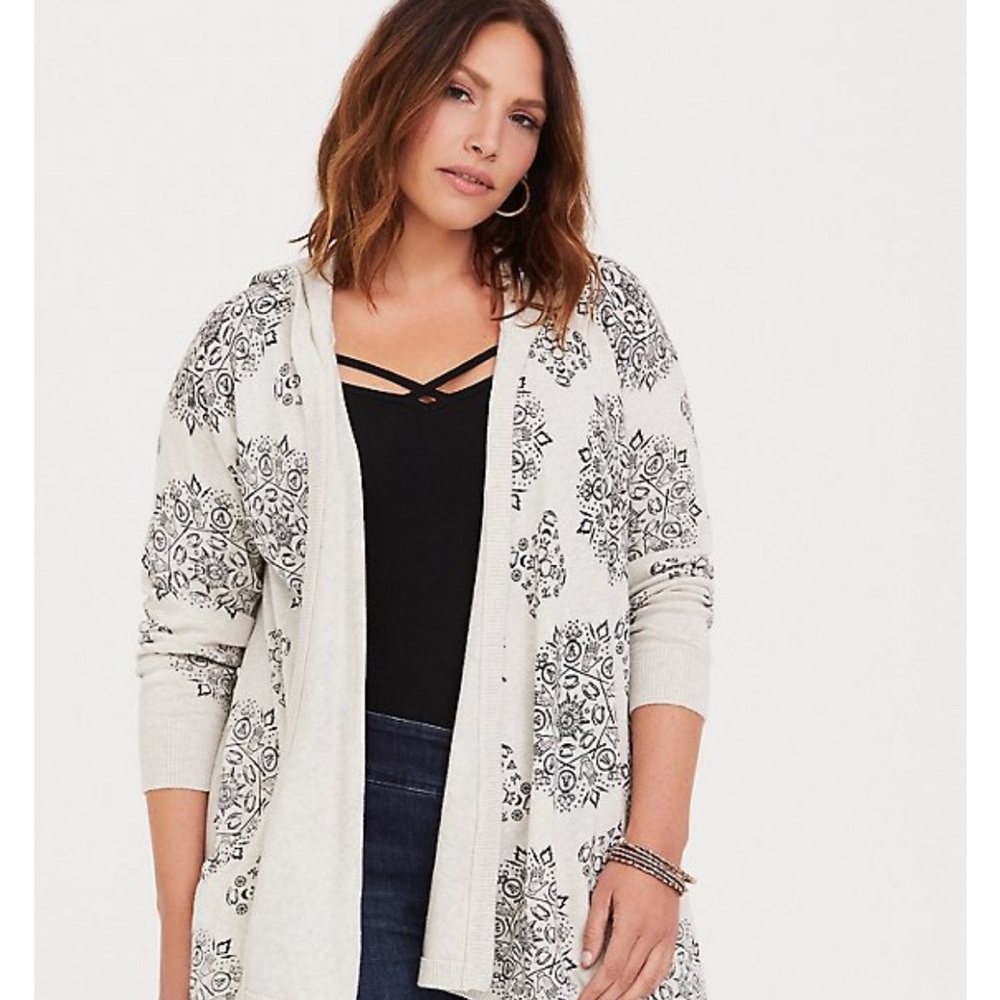 Torrid Harry Potter Divination Print Hooded Cardigan
